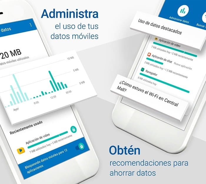 Monitoriza y gestiona el consumo de datos de tu móvil Android con Datally